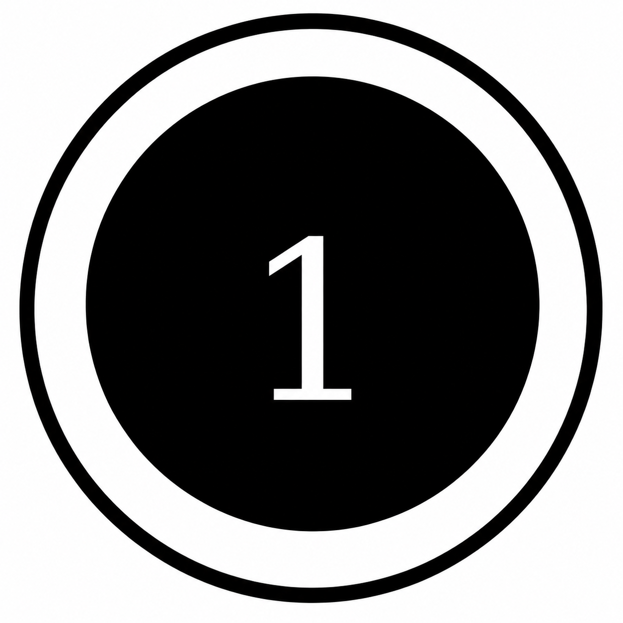 One