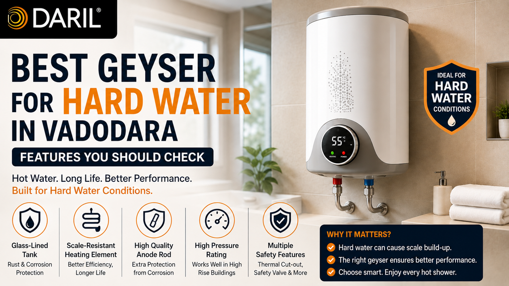 Geyser for Hard Water in Vadodara
